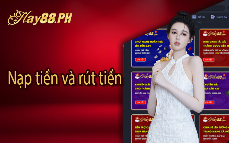 nạp tiền và rút tiền