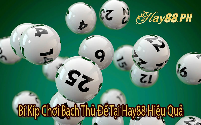 Bí Kíp Chơi Bạch Thủ Đề Tại Hay88 Hiệu Quả